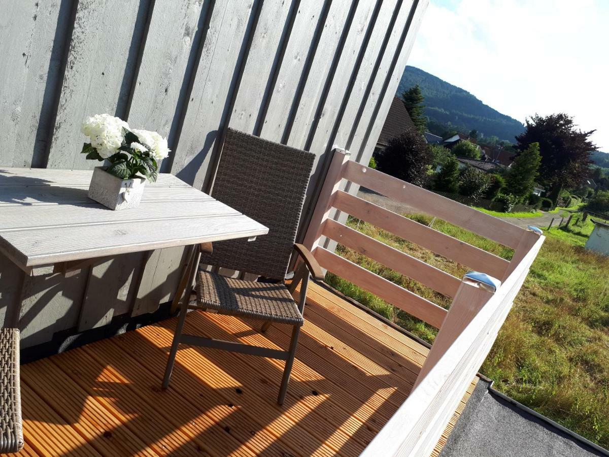 Ferienwohnung Weitblick Wolfshagen  Buitenkant foto